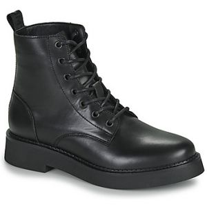 Tommy Jeans Boots TJW LACE UP FLAT BOOT - Couleur 36,37,38,39,40 - Taille Noir
