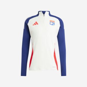 Adidas Lyon Maillot d'Entra&icirc;nement Tiro 24 - Blanc/Bleu Marine/Rouge, pointure Large - ['Blanc'] - Taille Large