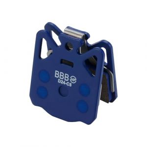 BBB cycling Campagnolo Plaquettes de Frein à Disque - DiscStop HP - Mélange Organique - Compatible avec Campagnolo Super Record, Record, EKAR, Chorus, Potenza - Bleu - BBS-79