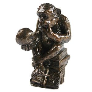 Image de Figurine miniature reproduction Le Singe savant de R inhold