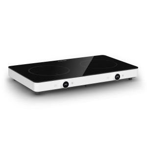 Klarstein Plaque de cuisson induction Future Chef - Surface vitrocéramique - Noir