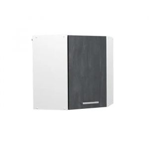 Elément Haut De Cuisine R-Line, 57 Cm, Béton Noir, Vicco