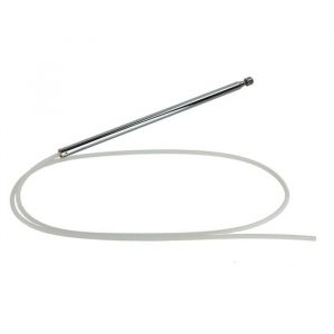 Adnauto - Mat antenne telescopique am-fm de rechange pour antenne automatique - chrome