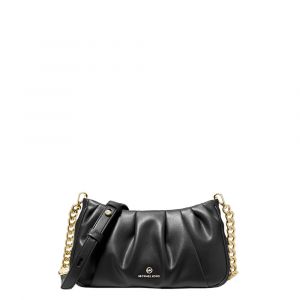 Image de Michael Kors Sac besace Hannah effet drapé Noir Michael