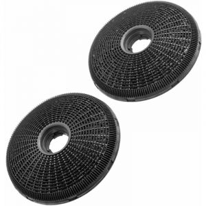 Arthur Martin Lot de 2 filtres a charbon ECFB02 d'origine Hotte (9029798775 FAGOR BRANDT DE DIETRICH FAR THOMSON FAURE ROSIERES CANDY NEFF BOSCH SAUTER AIRLUX VIVA ZANUSSI SIEMEN