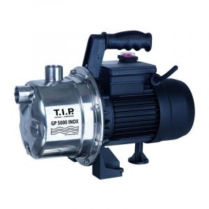 T.i.p. Pompe de jardin tip - acier inoxydable, 5 000 l/h, hauteur de refoulement 45 m, 2000 w, système à jet, protection contre les surcharges, gp