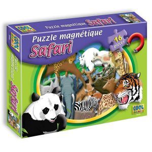 Image de Cool Games Puzzle magnétique 3D - Safari 16 pièces