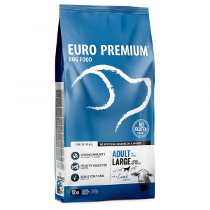 Euro Premium Large Adult agneau, riz pour chien - 2 x 12 kg
