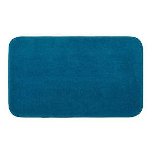 Gözze Tapis de Bain Premium Antidérapant, RIO, 100% microfibres, 70 x 120 cm - Pétrole