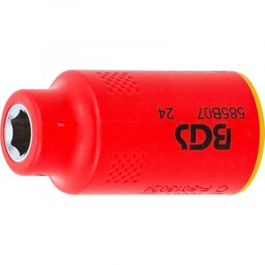 BGS 35869 | Douille pour clé VDE, six pans | 10 mm (3/8") | 7 mm