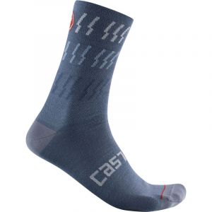 Castelli Mid Winter 18 - Chaussettes vlo Bleu Acier XXL