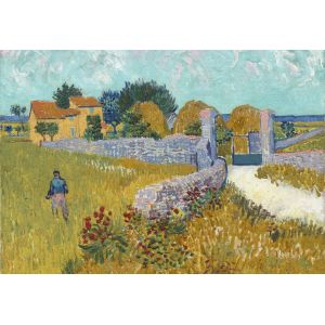 Grafika Puzzle Van Gogh Vincent - Ferme de Provence, 1888