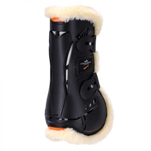 Guêtres de tendon fermées en fourrure pour cheval Schockemöehle Air Flow Champion
