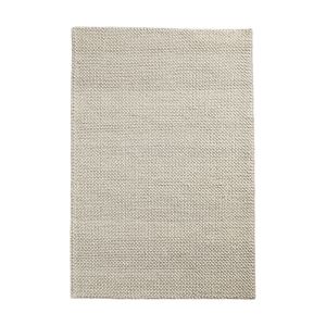 Image de Tapis rectangulaire en laine blanc cassé 90x140cm Tact - Woud