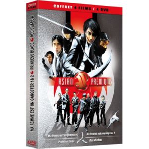 Coffret Asian Premiums - Ma Femme est un Gangster + Ma Femme est un Gangster 2 + Princess Blade + Red Shadow