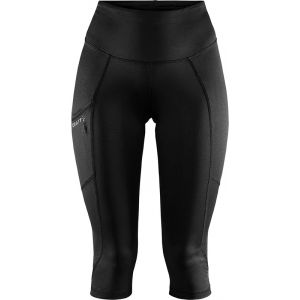 Craft ADV Essence Legging court Femme, black S Pantalons course à pied