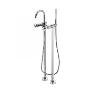 Steinberg Gmbh Série 250 Baignoire / douche autoportante avec vannes en céramique à 90 degrés, avec inverseur - 2501162