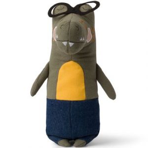 Peluche Alligator Alfred avec lunettes - Picca Loulou