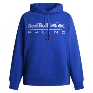 Pepe Jeans Sweatshirt à capuche Red Bull Racing x Team Logo Overhead bleu intense gris - L