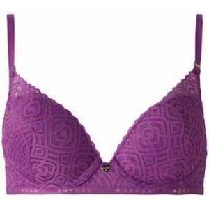 Soutien-gorge ampliforme coque moulée violet Gwen
