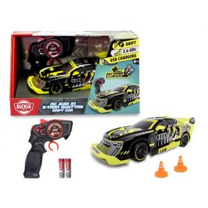 Dickie Toys Voiture RC Drift Audi S1 E-Tron Quattro 1:24 22 cm USB rechargeable