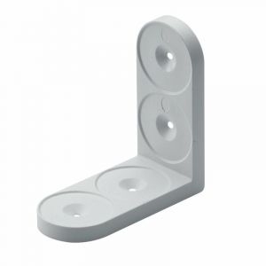 Hettich 1 &eacute;querre d'assemblage plastique brut, l.50 mm