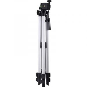Toolcraft Trépied TO-6541716 1/4 pouce Hauteur de travail: 51 - 150 cm Silver Inox 1 pc(s)