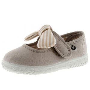 Image de Victoria 105110-KIDS ÓJALA Ballerine Toile Basses Fille Beige 19