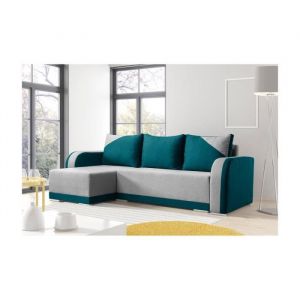 Canapé d'angle Boulder 102, Twist 19 + Twist 23, Fonction de couchage, Boîte de literie, 238x140x85cm - Twist 19 + Twist 23