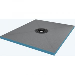 Doporro - Bac à Douche Antiglisse à Carreler Receveur de Douche Rectangulaire Découpage sur Mesure 100×120×4cm XPS-Duschboard01