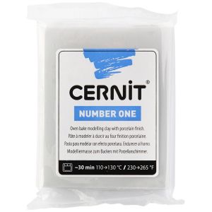 Cernit Pâte polymère Number One 56g Gris