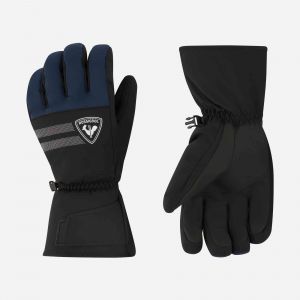 Rossignol Gants De Ski Perf pour Homme - Gants Thermiques d'hiver pour Le Ski Et Le Snowboard, Conception De Rembourrage &Agrave; S&eacute;chage Rapide avec Sangles R&eacute;glables Et Rev&ecirc;tement Hydrofuge, Bleu, XL