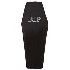 Bristol Novelty Cercueil noir pliable, HI345, Black, taille unique Halloween
