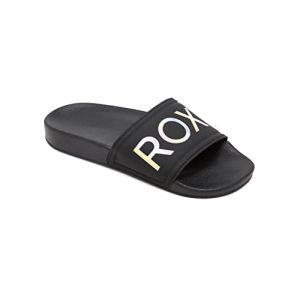 Roxy Slippy - Sandales - Fille - EU 34 - Noir