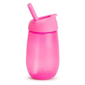 Munchkin Simple Clean gourde enfant avec paille Pink 12 m+ 296 ml