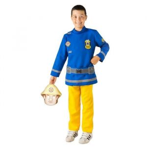 Ciao- Sam le Pompier costume déguisement garçon original (Taille 5-7 ans) avec masque