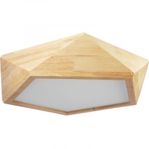 Plafonnier Led En Bois Design Scandinave - Teray Bois Naturel