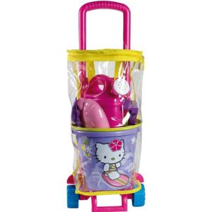 Image de Androni Giocattoli Trolley de plage garni Hello Kitty