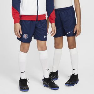 Nike Short de foot Replica Dri-FIT Paris Saint-Germain 2024/25 Stadium Domicile pour ado - Bleu - Taille M - Unisex