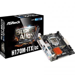 Asrock H170M-ITX/ac - Carte mère Socket LGA 1151