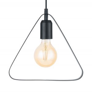 Image de Eglo Lampe suspendue BEDINGTON 25 cm Noir 49774