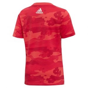 Adidas T-shirt enfant T-shirt Little Girl Summer rouge - Taille 5 / 6 ans,7 / 8 ans,9 / 10 ans