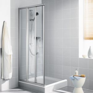 Kermi Ibiza 2000 Porte coulissante, avec élément fixe, pour accès d'angle, I2ED3080181AK, I2ED3