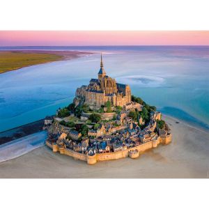 Nathan Puzzle 1500 pièces - Le Mont-Saint-Michel - Adultes et enfants dès 14 ans - Puzzle de qualité supérieure - Encastrement parfait - Collection Évasion - 12000946