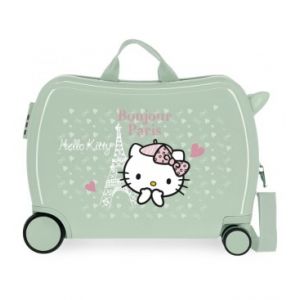 Sanrio Joumma Bags. Valise enfant Paris 2 roues multidirectionnel