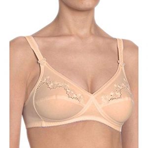 Triumph Elasti Cross + Cotton N Soutien-Gorge, Teint, 105B Femme