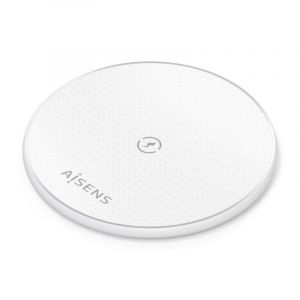 Cargador sans fil USB-C 15W pour smartphone, Blanc, Design Élégant et Pratique