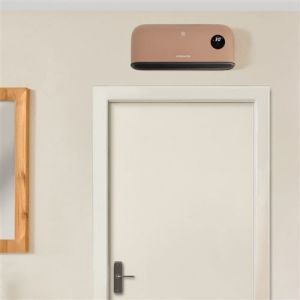 WARM WALL PRO - Chauffage mural ou au sol c&eacute;ramique avec WiFi - Moka