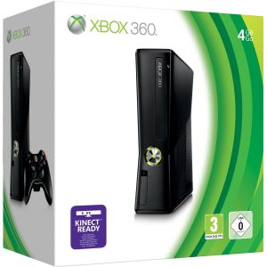 Microsoft Console Xbox 360 Noire 4 Go