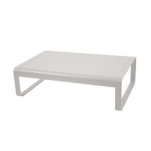 Image de Fermob Table basse Bellevie / Aluminium - 103 x 75 cm gris métal en métal